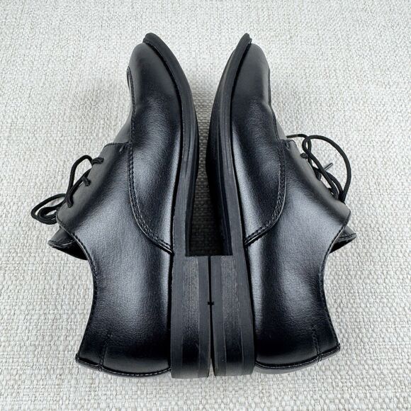 Sonoma Alexander Dress Shoes Boys Size 1 Black Lace Up Formal Oxford Comfort - Picture 8 of 11
